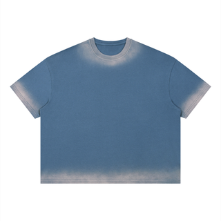 Unisex Boxy Sunfade Vintage Wash T-Shirt