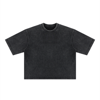 Unisex Heavyweight Mineral Wash Boxy T-Shirt