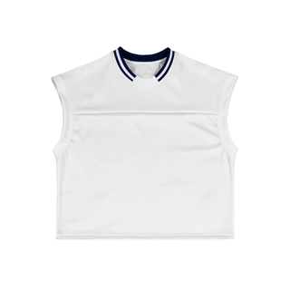 Loose Sleeveless Mesh T-Shirt