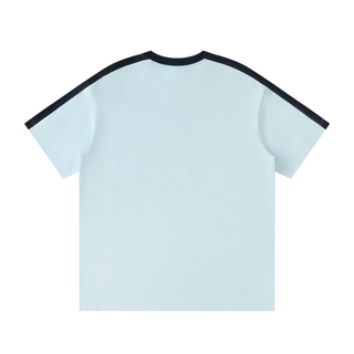 Unisex Colorblock Striped T-Shirt