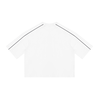 Unisex Heavyweight Boxy Piping T-Shirt