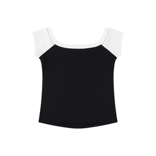 Women's Color Block Raglan Baby T-Shirt