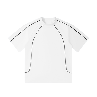 Contrast Stitch Raglan T-Shirt