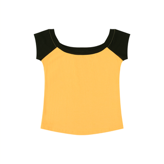 Women's Color Block Raglan Baby T-Shirt