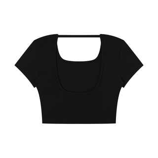 Women's Square Neck Crop T-Shirt