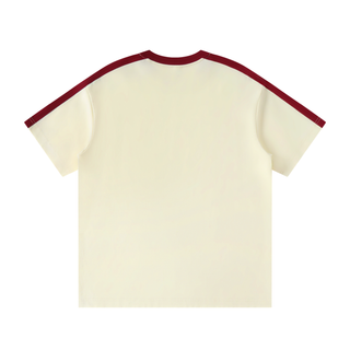 Unisex Colorblock Striped T-Shirt