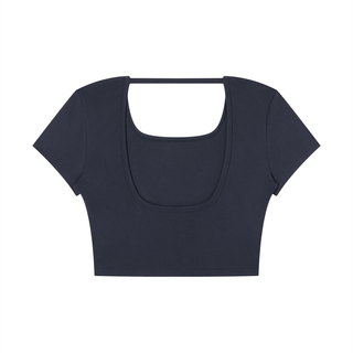 Women's Square Neck Crop T-Shirt