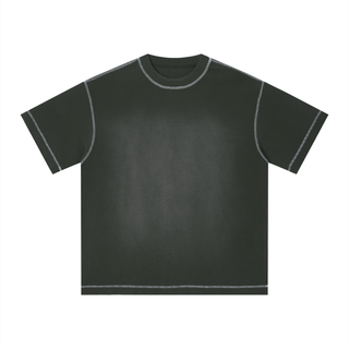 Unisex Sunfade Waffle Boxy T-Shirt