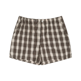 Plaid Lounge Short