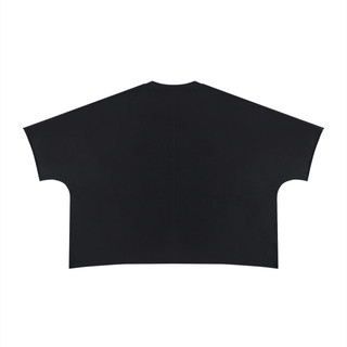 Unisex Heavyweight Boxy Raw Edge T-Shirt
