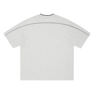 Unisex Oversized Contrast Tape T-Shirt