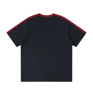 Unisex Colorblock Striped T-Shirt