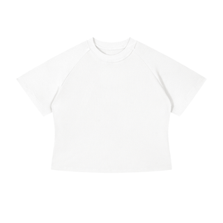 Women's Mineral Wash Crop T-Shirt