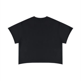 Unisex Boxy Raw Edge T-Shirt