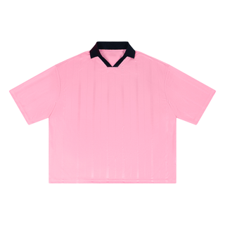 Unisex Striped Boxy Soccer Jersey