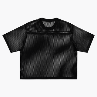 See-through Boxy Net T-Shirt