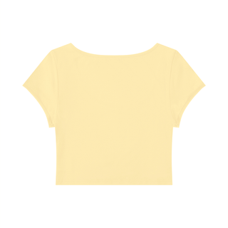 Women's Slim Cap Sleeve Crop T-Shirt