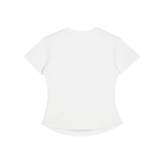 Vintage Washed Bodycon Cotton T-Shirt