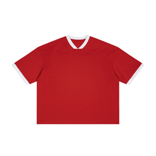 Unisex Color Block Boxy T-Shirt