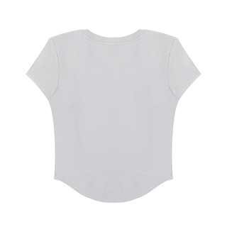 Women's Paneled Crop T-Shirt