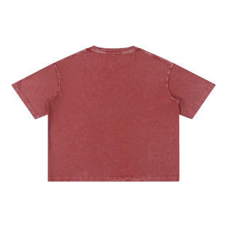 Mineral Wash Boxy Cotton T-Shirt