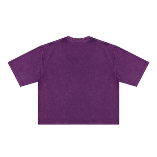 Unisex Heavyweight Mineral Wash Boxy T-Shirt