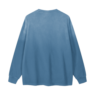 Gradient Washed Long Sleeve T-Shirt