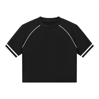 Women’s Raglan Ribbed T-Shirt