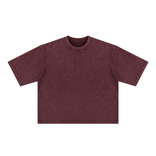 Unisex Heavyweight Mineral Wash Boxy T-Shirt