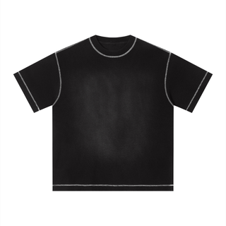 Unisex Sunfade Waffle Boxy T-Shirt