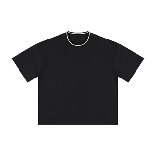 Unisex Boxy Ribbed T-Shirt