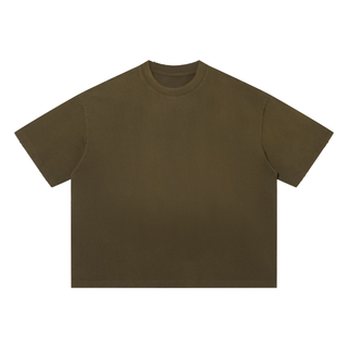 Unisex Sun Fade Distressed Boxy T-Shirt