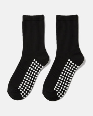 Anti-Slip Pilates Knee-High Socks – Toe Style