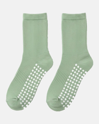 Anti-Slip Pilates Knee-High Socks – Toe Style