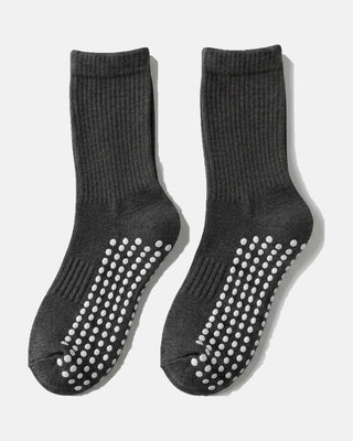 Anti-Slip Pilates Mid-Calf Socks – Regular Style