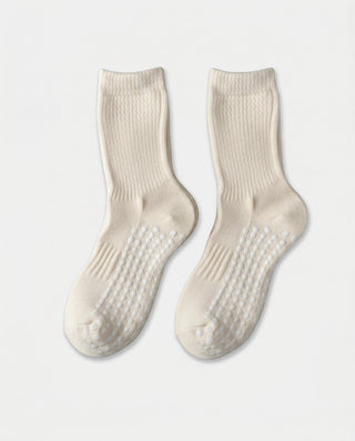 Anti-Slip Pilates Mid-Calf Socks – Regular Style