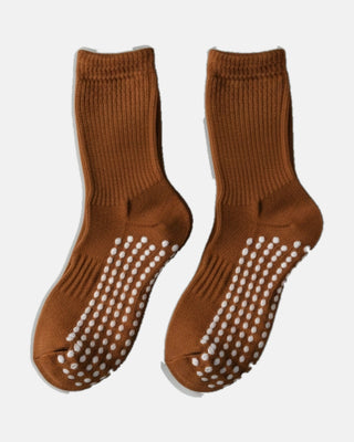 Anti-Slip Pilates Mid-Calf Socks – Regular Style