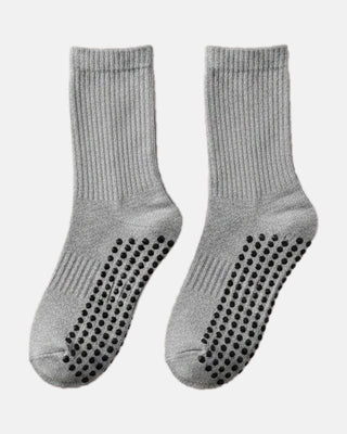 Anti-Slip Pilates Mid-Calf Socks – Regular Style