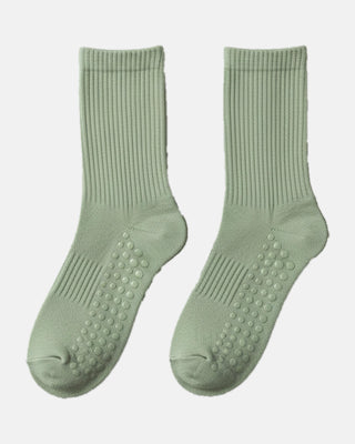 Anti-Slip Pilates Mid-Calf Socks – Regular Style