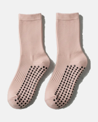 Anti-Slip Pilates Mid-Calf Socks – Regular Style