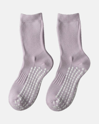 Anti-Slip Pilates Mid-Calf Socks – Regular Style