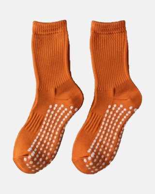 Anti-Slip Pilates Mid-Calf Socks – Regular Style