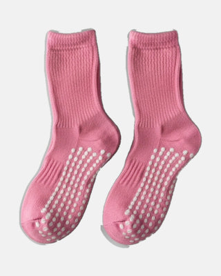 Anti-Slip Pilates Mid-Calf Socks – Regular Style