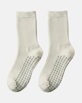 Anti-Slip Pilates Mid-Calf Socks – Regular Style