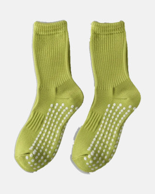 Anti-Slip Pilates Mid-Calf Socks – Regular Style