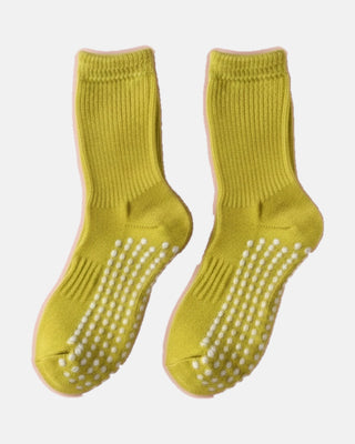 Anti-Slip Pilates Mid-Calf Socks – Regular Style