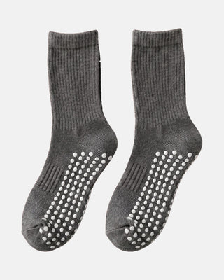 Anti-Slip Pilates Mid-Calf Socks – Regular Style