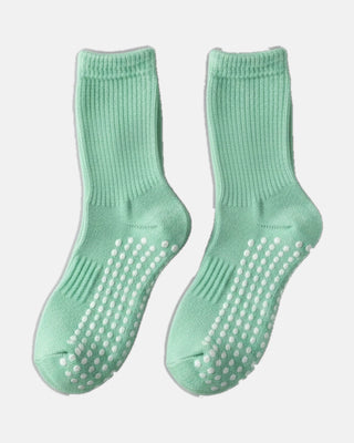 Anti-Slip Pilates Mid-Calf Socks – Regular Style