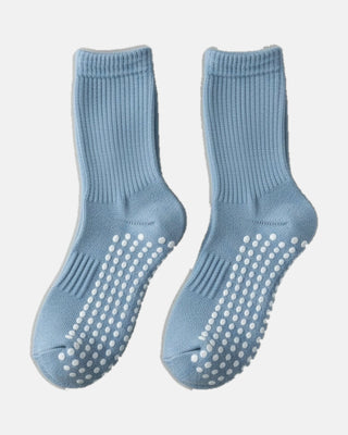 Anti-Slip Pilates Mid-Calf Socks – Regular Style
