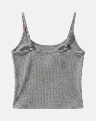 Breathable Ice Silk Cooling Camisole with Built-In Bra Pads